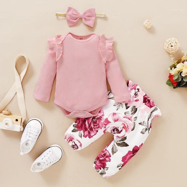 3pcs baby girl outfit set newborn toddler girls clothes ruffle long sleeve romper bodysuit +floral bow pants+headband infant1, White
3pcs baby girl outfit set newborn toddler girls clothes ruffle long sleeve romper bodysuit +floral bow pants+headband infant1, White