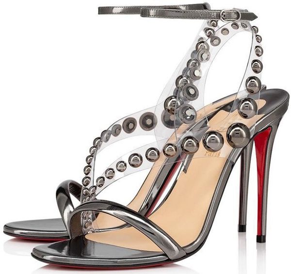 summer red bottom women faridaravie sandals women's high heels ankle strap stiletto heel red sole studs sandalias mujer eu34-43, Black
summer red bottom women faridaravie sandals women's high heels ankle strap stiletto heel red sole studs sandalias mujer eu34-43, Black