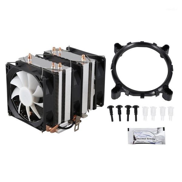 fans & coolings xueyufengshen cpu cooler 4 pure copper heat pipe two cooling towers system three 9cmcpu fan radiator for int1
fans & coolings xueyufengshen cpu cooler 4 pure copper heat pipe two cooling towers system three 9cmcpu fan radiator for int1
