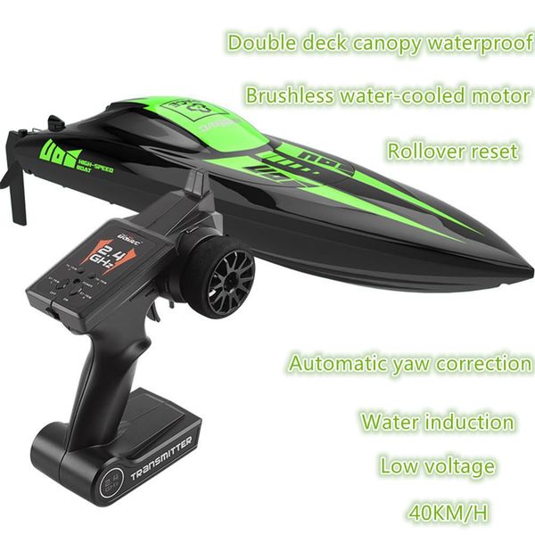 2.4g rc boat 40km/h brushless high speed double-layer waterproof with water cooling system automatic yaw correction anti-collis
2.4g rc boat 40km/h brushless high speed double-layer waterproof with water cooling system automatic yaw correction anti-collis