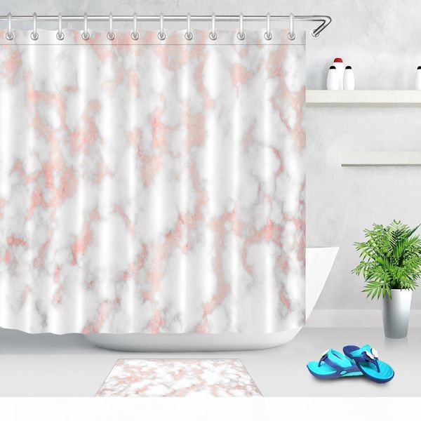 wholesale marble with rose gold texture extra long shower curtain with mat set bathroom nature waterproof fabric for art bathtub decor
wholesale marble with rose gold texture extra long shower curtain with mat set bathroom nature waterproof fabric for art bathtub decor
