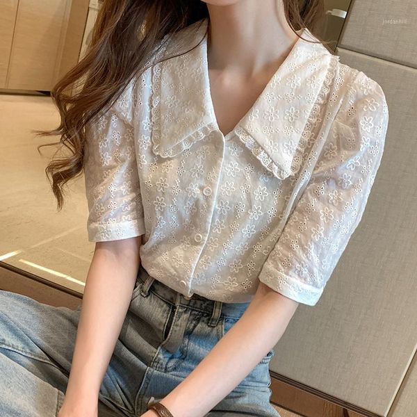 korean fashion clothing white solid shirt women blouse summer 2020 womens and blouses lace patchwork blusas1
korean fashion clothing white solid shirt women blouse summer 2020 womens and blouses lace patchwork blusas1