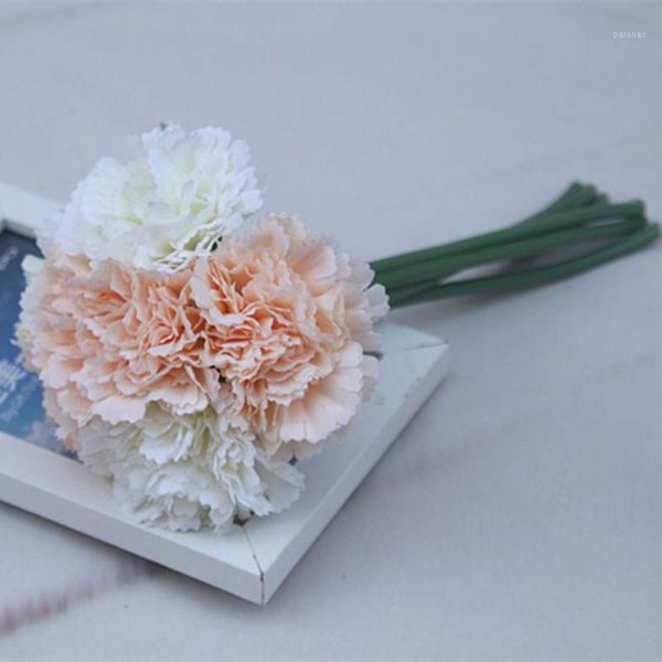 decorative flowers & wreaths artificial carnation bouquet for mother's day gift fake wedding decoration home office blossoms decor1
decorative flowers & wreaths artificial carnation bouquet for mother's day gift fake wedding decoration home office blossoms decor1