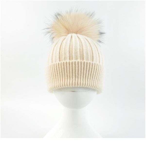 child fur pom pom hat fashion baby warm knitted beanie cap kids real raccoon fur ball wi jllytx, White
child fur pom pom hat fashion baby warm knitted beanie cap kids real raccoon fur ball wi jllytx, White