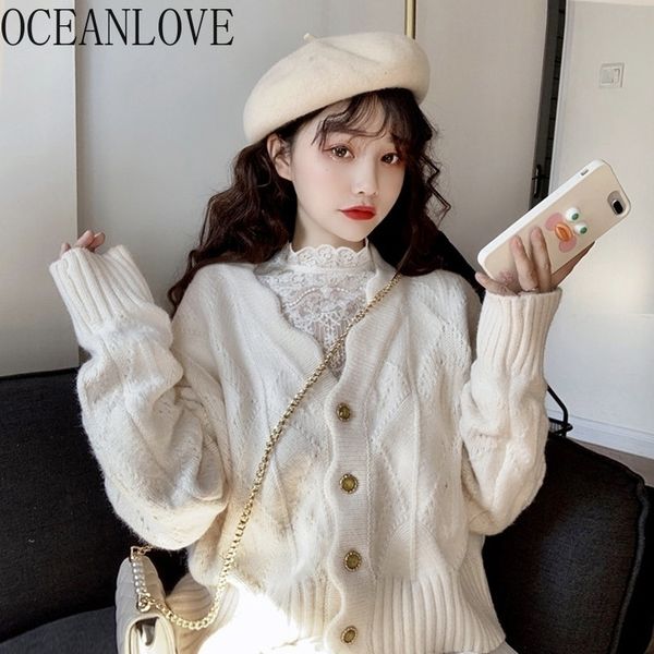 oceanlove sweet clothes for women sweaters solid v neck girls kawaii cardigans fashion autumn winter mujer sueter 17605 201128, White;black
oceanlove sweet clothes for women sweaters solid v neck girls kawaii cardigans fashion autumn winter mujer sueter 17605 201128, White;black