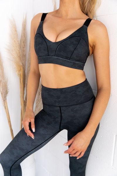 women's tracksuits spring and summer new net red tight print vest sports fitness yoga suit for, Gray
women's tracksuits spring and summer new net red tight print vest sports fitness yoga suit for, Gray
