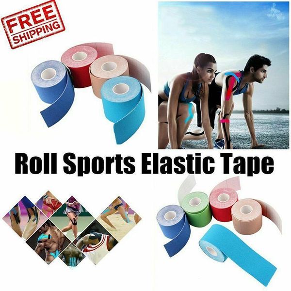 elbow & knee pads 2 pcs 5m kinesio tape elastic sport athletic strapping gym tennis fitness running care1, Black;gray 
elbow & knee pads 2 pcs 5m kinesio tape elastic sport athletic strapping gym tennis fitness running care1, Black;gray