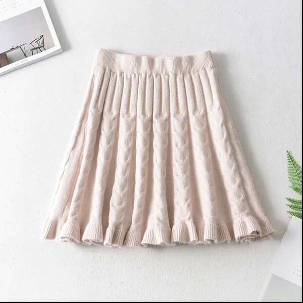 autumn winter women sweater skirt student pleated skirts women cute sweet girls female knit skirt drop shipping, Black
autumn winter women sweater skirt student pleated skirts women cute sweet girls female knit skirt drop shipping, Black