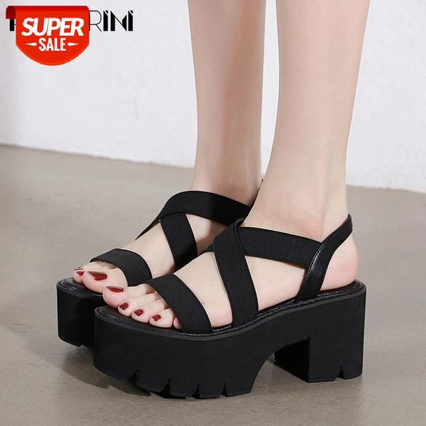 ribetrini cool summer platform shoes fashion high block heels women sandals solid black slip-on summer sandals #hi8v
ribetrini cool summer platform shoes fashion high block heels women sandals solid black slip-on summer sandals #hi8v