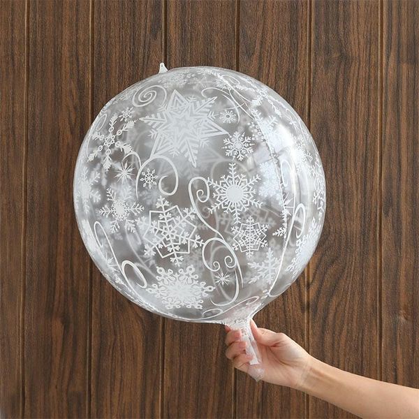 22inch 4d transparent snowflake balloons christmas decoration for home clear helium globos wedding kids birthday party decor
22inch 4d transparent snowflake balloons christmas decoration for home clear helium globos wedding kids birthday party decor