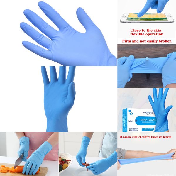 1 pcs disposable nitrile latex anti-skid bacteria-proof rubber glove household garden cleaning gloves preventacn
1 pcs disposable nitrile latex anti-skid bacteria-proof rubber glove household garden cleaning gloves preventacn