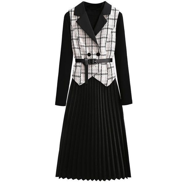 new 2021 autumn ladies winter 2 piece women's suits plaid cardigan tweed vest + crocheted dress two sets y471 pae2 5u4h, Gray
new 2021 autumn ladies winter 2 piece women's suits plaid cardigan tweed vest + crocheted dress two sets y471 pae2 5u4h, Gray