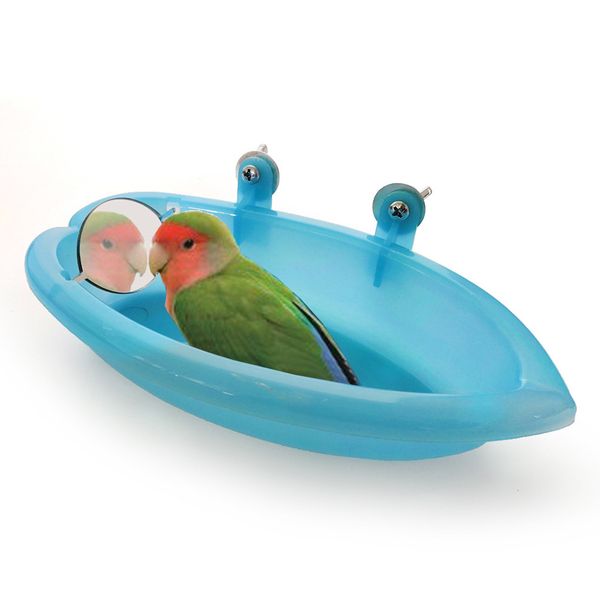 1Pc Parrot Bathtub With Mirror Pet Cage Accessories Bird Mirror Bath Shower Box Bird Cage Pet Small Bird Parrot Cage
1Pc Parrot Bathtub With Mirror Pet Cage Accessories Bird Mirror Bath Shower Box Bird Cage Pet Small Bird Parrot Cage