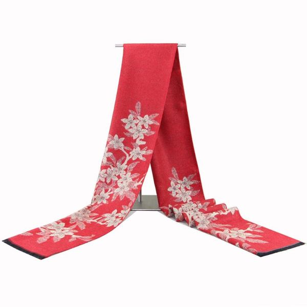 winter scarf for women brand designer classic floral print shawls and wrap thick warm fashion tassels cashmere scarves, Blue;gray
winter scarf for women brand designer classic floral print shawls and wrap thick warm fashion tassels cashmere scarves, Blue;gray