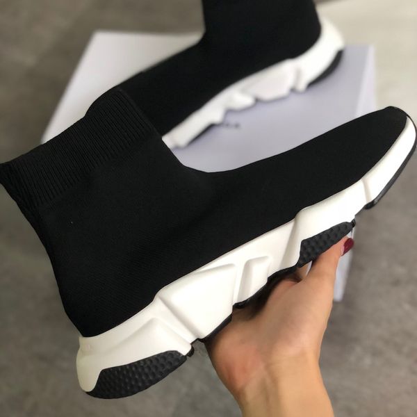 new designer speed sneakers stretch meshsock boots for mens womens black white red glitter runner flat trainers chaussures shoes us5-12
new designer speed sneakers stretch meshsock boots for mens womens black white red glitter runner flat trainers chaussures shoes us5-12