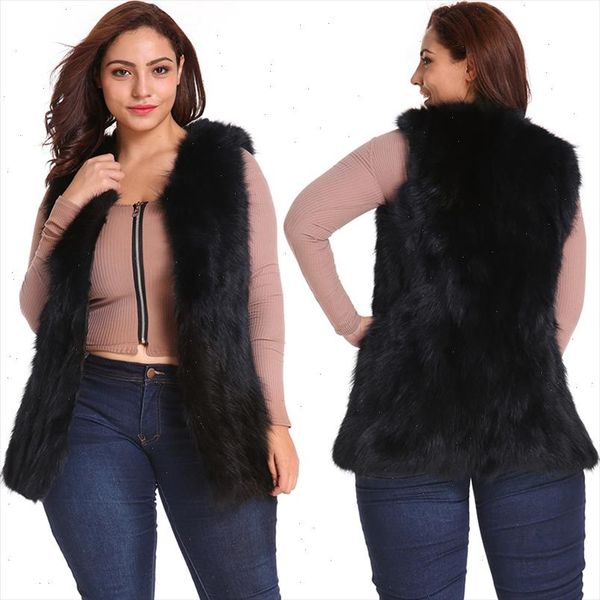 female fashion slim warm fur overcoat outerwear plus size 6xl long faux fur waistcoat women winter sleeveless casual fur jacket, Black
female fashion slim warm fur overcoat outerwear plus size 6xl long faux fur waistcoat women winter sleeveless casual fur jacket, Black