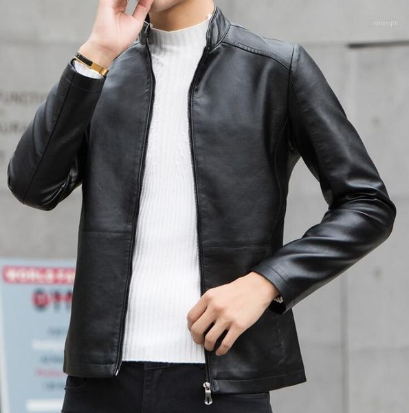 autumn mens leather jacket slim motorcycle coat men jackets business casual clothes spring jaqueta de couro street fashion black1, Black
autumn mens leather jacket slim motorcycle coat men jackets business casual clothes spring jaqueta de couro street fashion black1, Black