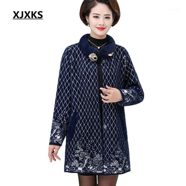 xjxks 2020 winter new thick warm warm comfortable women woolen coat loose plus size printing women long coat1, Black
xjxks 2020 winter new thick warm warm comfortable women woolen coat loose plus size printing women long coat1, Black