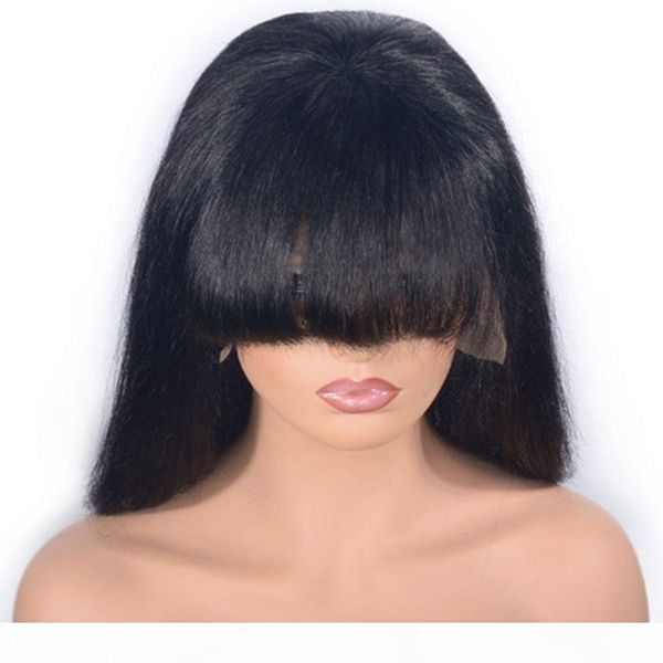 virgin malaysian hair wigs glueless lace front wig for women 130% density straight bob wig with baby hair, Black;brown
virgin malaysian hair wigs glueless lace front wig for women 130% density straight bob wig with baby hair, Black;brown