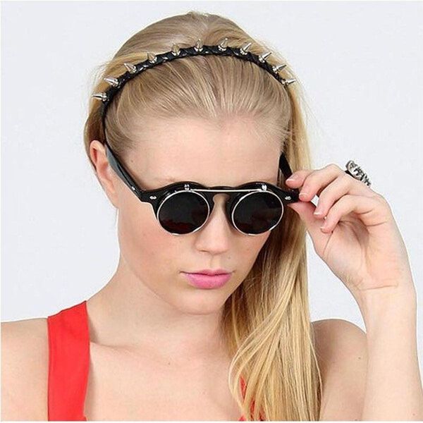 sunglasses alikiai arrival steampunk women men square double flip lens cover punk sun glasses clear hd gradient shades fashi, White;black
sunglasses alikiai arrival steampunk women men square double flip lens cover punk sun glasses clear hd gradient shades fashi, White;black