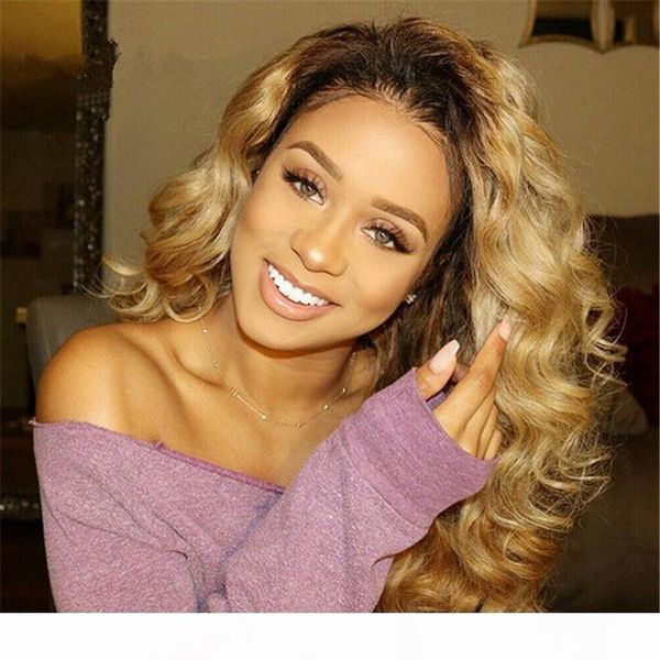 13x6 ombre 1b 27# color brazilian human hair full lace wig body wave two tone lace front wig glueless wigs, Black;brown
13x6 ombre 1b 27# color brazilian human hair full lace wig body wave two tone lace front wig glueless wigs, Black;brown
