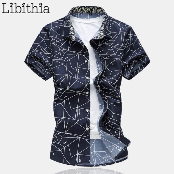 men casual geometric print dress shirts summer big size -7xl short sleeve menswear white male slim fit thin fabric clothes k3451, White;black
men casual geometric print dress shirts summer big size -7xl short sleeve menswear white male slim fit thin fabric clothes k3451, White;black