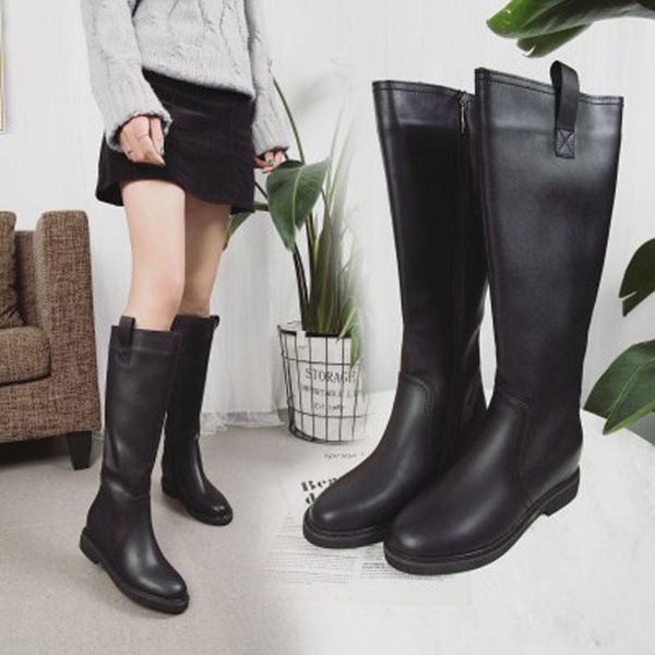 women's boots 2020 new waterproof platform thigh-high women's boots autumn winter rider side zipper, Black
women's boots 2020 new waterproof platform thigh-high women's boots autumn winter rider side zipper, Black