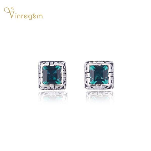 stud vinregem 100% 925 sterling silver emerald gemstone wedding engagement personality vintage women ear studs earrings fine jewelry, Golden;silver
stud vinregem 100% 925 sterling silver emerald gemstone wedding engagement personality vintage women ear studs earrings fine jewelry, Golden;silver