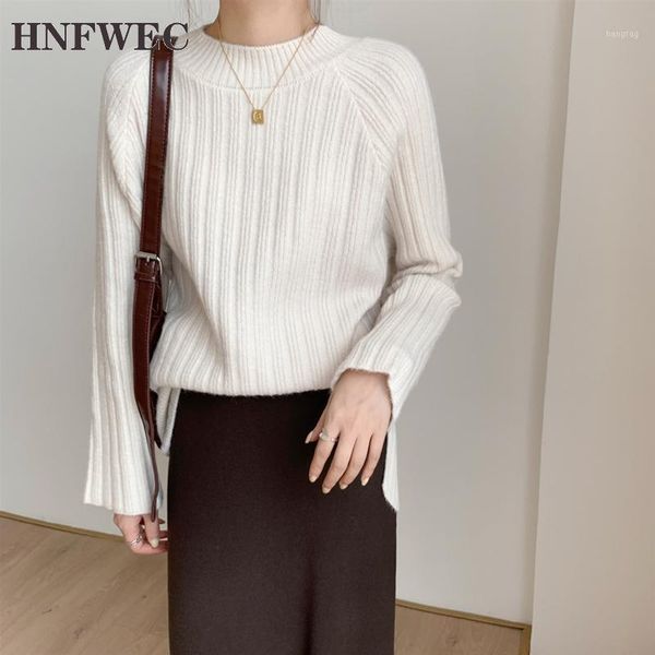new 2020 women's autumn winter knitwear warm pullover korean solid oversize split minimalist elegant jumpers v7991, White;black 
new 2020 women's autumn winter knitwear warm pullover korean solid oversize split minimalist elegant jumpers v7991, White;black