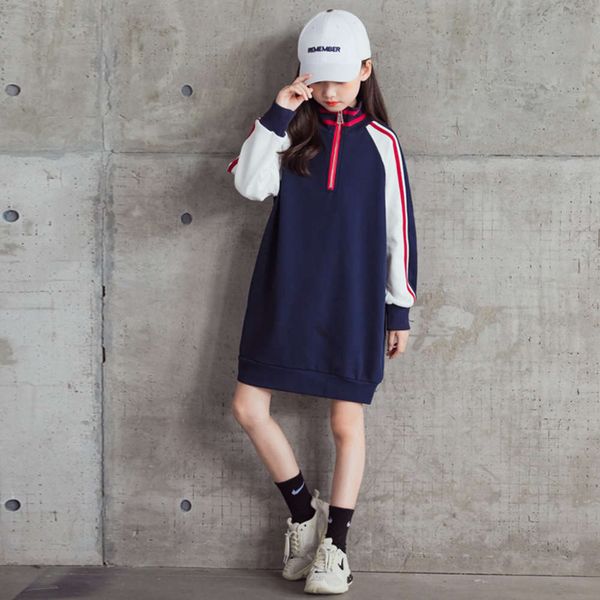 new korean cotton girls' pullover mid length drs autumn winter 2020 fashion zhongda children's wear skirt, Red;yellow
new korean cotton girls' pullover mid length drs autumn winter 2020 fashion zhongda children's wear skirt, Red;yellow