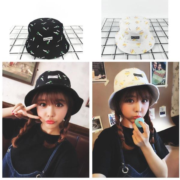 pattern fisherman hat ladies double-sided printed bucket cap street trend hat summer outdoor sun visor bucket hats fashion caps, Blue;gray
pattern fisherman hat ladies double-sided printed bucket cap street trend hat summer outdoor sun visor bucket hats fashion caps, Blue;gray