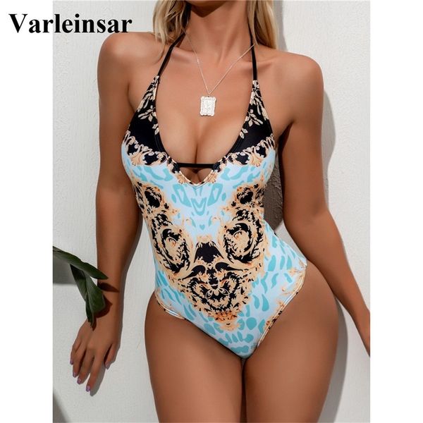 new printed women swimwear one piece swimsuit female bather halter lace up bathing suit swim wear monokini lady v2311 y200824, White;black
new printed women swimwear one piece swimsuit female bather halter lace up bathing suit swim wear monokini lady v2311 y200824, White;black