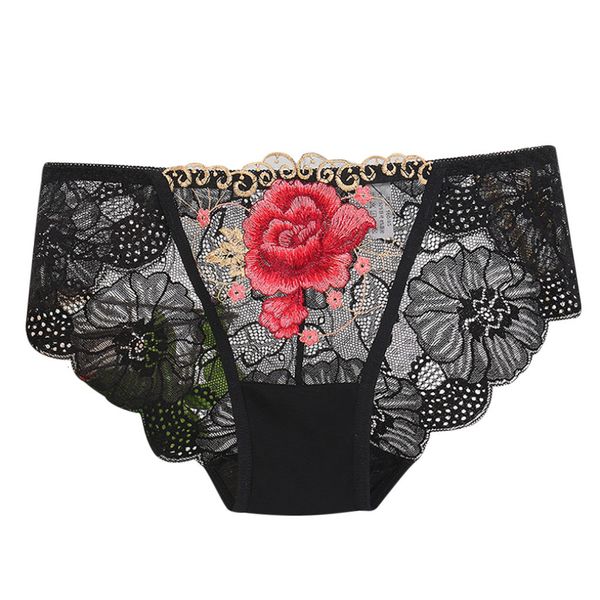 1pcs panties for woman underwear lace breathable soft lingerie female briefs panty transparent women's under#w, Black;pink
1pcs panties for woman underwear lace breathable soft lingerie female briefs panty transparent women's under#w, Black;pink