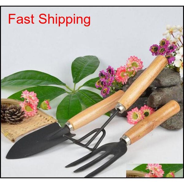 3pcs/set mini sharp shovel rake wooden handle iron head plant tool set reinforced gardening round mini qylxib packing2010
3pcs/set mini sharp shovel rake wooden handle iron head plant tool set reinforced gardening round mini qylxib packing2010