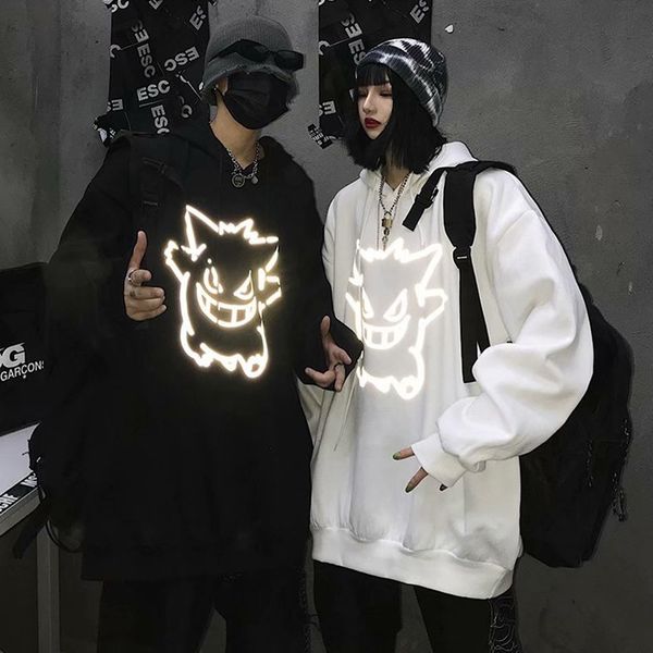 qrwr autumn winter new men hoodeis fashion reflective men's hoodie loose fleece thick hooded sweatshirt c0127, Black
qrwr autumn winter new men hoodeis fashion reflective men's hoodie loose fleece thick hooded sweatshirt c0127, Black