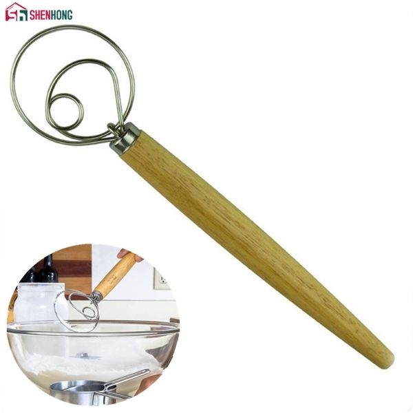 shenhong 13 inch original danish stainless steel dutch style bread dough whisk for pastry pizza blenders kitchen tools q1218
shenhong 13 inch original danish stainless steel dutch style bread dough whisk for pastry pizza blenders kitchen tools q1218