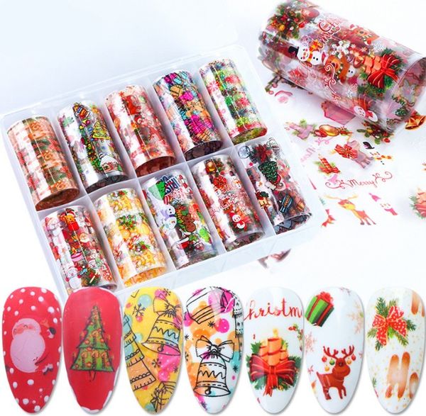 nail art decorations christmas for nails mix colorful transfer foil sticker snow flower elk gift santa adhesive paper, Silver;gold
nail art decorations christmas for nails mix colorful transfer foil sticker snow flower elk gift santa adhesive paper, Silver;gold
