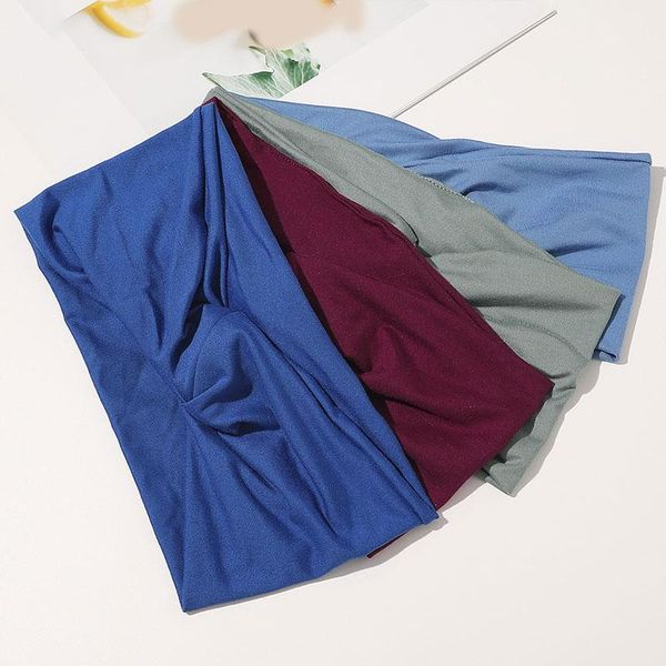 women sports yoga twisted turban solid color cross knot wide headband hairband headwrap men running head band hair accessories q bbyhax
women sports yoga twisted turban solid color cross knot wide headband hairband headwrap men running head band hair accessories q bbyhax