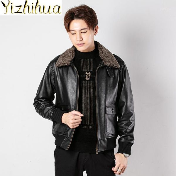 classic g2 men's cowhide coat, electric wallet, life black leather jacket, outdoor cotton1
classic g2 men's cowhide coat, electric wallet, life black leather jacket, outdoor cotton1