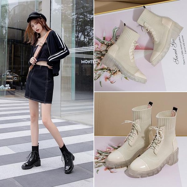 new thick-soled black high platform boots women fashion martin boots women non-slip wear-resistant sole winter warm ankle
new thick-soled black high platform boots women fashion martin boots women non-slip wear-resistant sole winter warm ankle