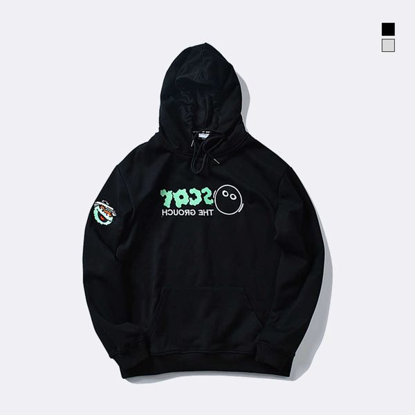 men's clothing 2020 autumn new national trend loose youth embroidery cartoon casual sweater men and women's hoodie, Black
men's clothing 2020 autumn new national trend loose youth embroidery cartoon casual sweater men and women's hoodie, Black