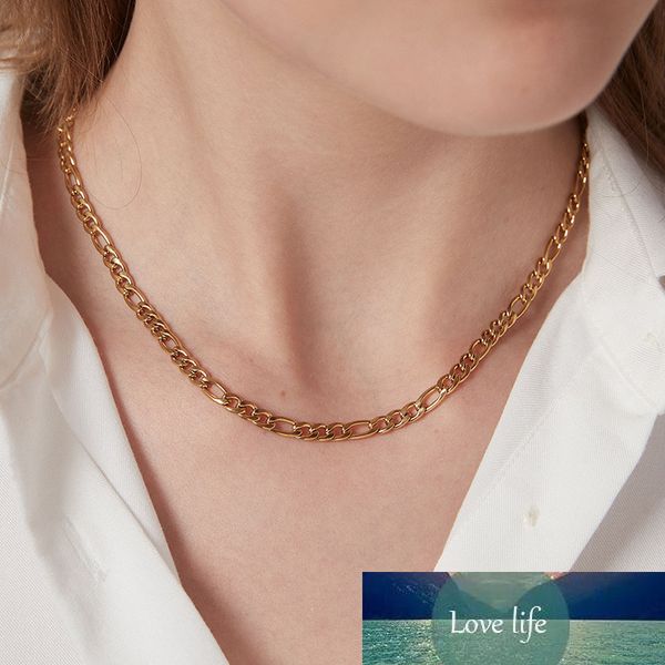 women figaro chain necklace gold color adjustable choker necklace 5mm layered set jewelry, Silver
women figaro chain necklace gold color adjustable choker necklace 5mm layered set jewelry, Silver