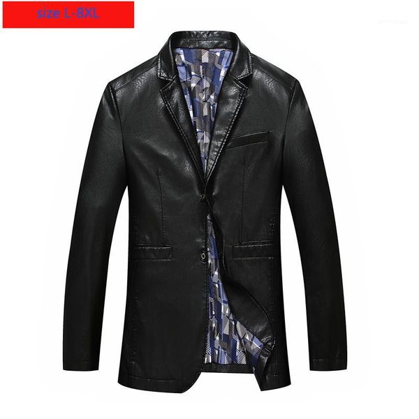 men's fur & faux leather male spring autumn pure color suit jacket casual coat men super large plus size l 2xl 3xl 4xl 5xl 6xl 7xl 8, Black
men's fur & faux leather male spring autumn pure color suit jacket casual coat men super large plus size l 2xl 3xl 4xl 5xl 6xl 7xl 8, Black