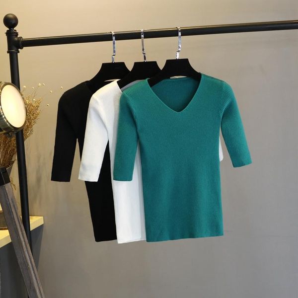 basique femmes pull tricoté pull femmes col en v doux demi ff59 manches récolte chandails jersey mujer invierno, White;black
basique femmes pull tricoté pull femmes col en v doux demi ff59 manches récolte chandails jersey mujer invierno, White;black