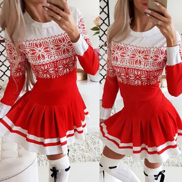 merry christmas o-neck mini pleated dress fashion dresses 2021 winter autumn xmas long sleeve christmas women party dress d30, Black;gray
merry christmas o-neck mini pleated dress fashion dresses 2021 winter autumn xmas long sleeve christmas women party dress d30, Black;gray