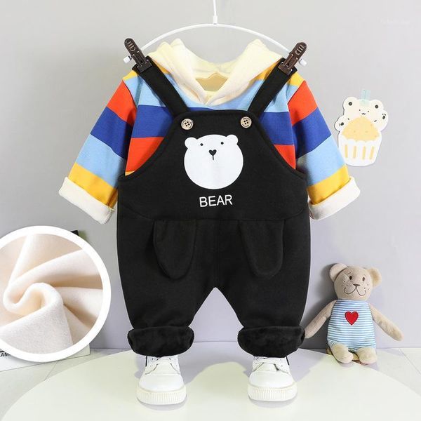 hylkidhuose winter baby girls boys clothing sets toddler infant warm plush stripe overalls children clothes kids costume1, White
hylkidhuose winter baby girls boys clothing sets toddler infant warm plush stripe overalls children clothes kids costume1, White