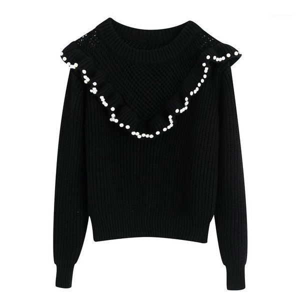 personality women sweaters autumn 2019 new fashion o-neck full sleeve pearl beading pullovers preppy girl black sweater1, White;black
personality women sweaters autumn 2019 new fashion o-neck full sleeve pearl beading pullovers preppy girl black sweater1, White;black