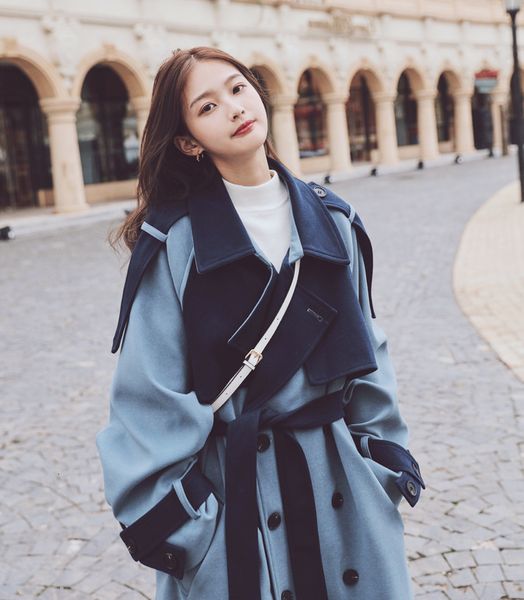 patchwork contrast thickened tweed coat for women's winter 2020 new long waist down show thin temperament, Black
patchwork contrast thickened tweed coat for women's winter 2020 new long waist down show thin temperament, Black