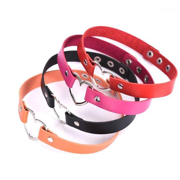 fashion lady stylish lovely heart decoration collar necklace vacation jewelry pu leather chokers necklace dropshipping1, Golden;silver
fashion lady stylish lovely heart decoration collar necklace vacation jewelry pu leather chokers necklace dropshipping1, Golden;silver