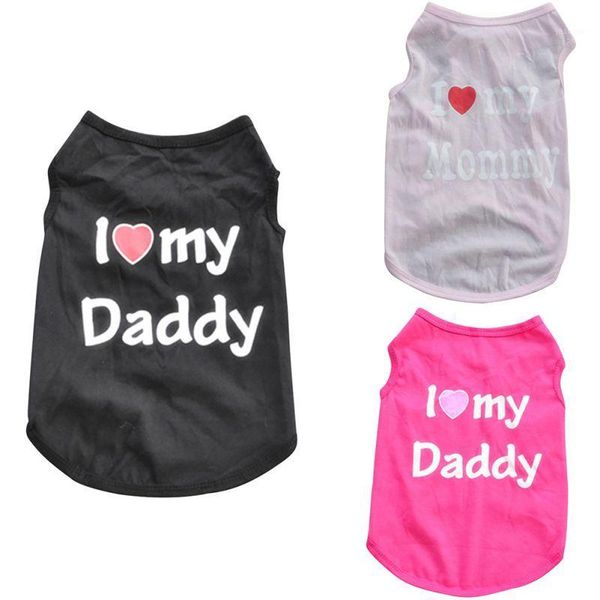 puppy vest cat coat clothes cute i love mommy/daddy t-shirt size pet dog vests s-xxl1
puppy vest cat coat clothes cute i love mommy/daddy t-shirt size pet dog vests s-xxl1